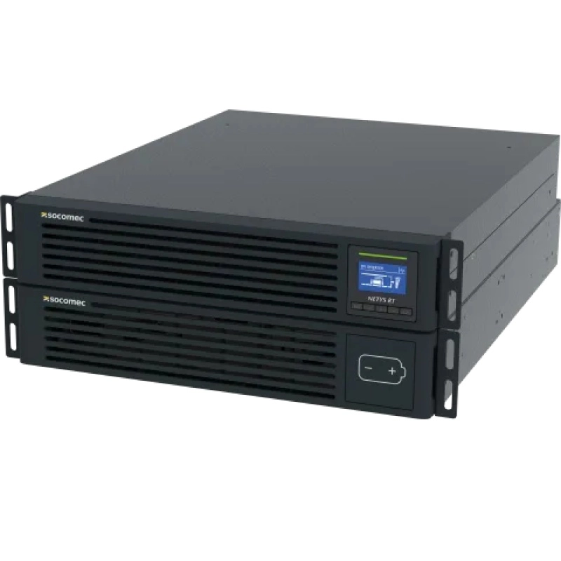 SOCOMEC - NeTYS 6000 VA VFI UPS 1/1 PF= 1 BATTERY INTEGRATED + GUIDE PINS