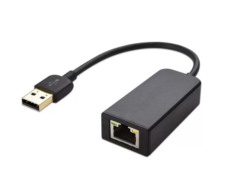 USB 3.0 - Ethernet 10/100 mrežni adapter Crni
