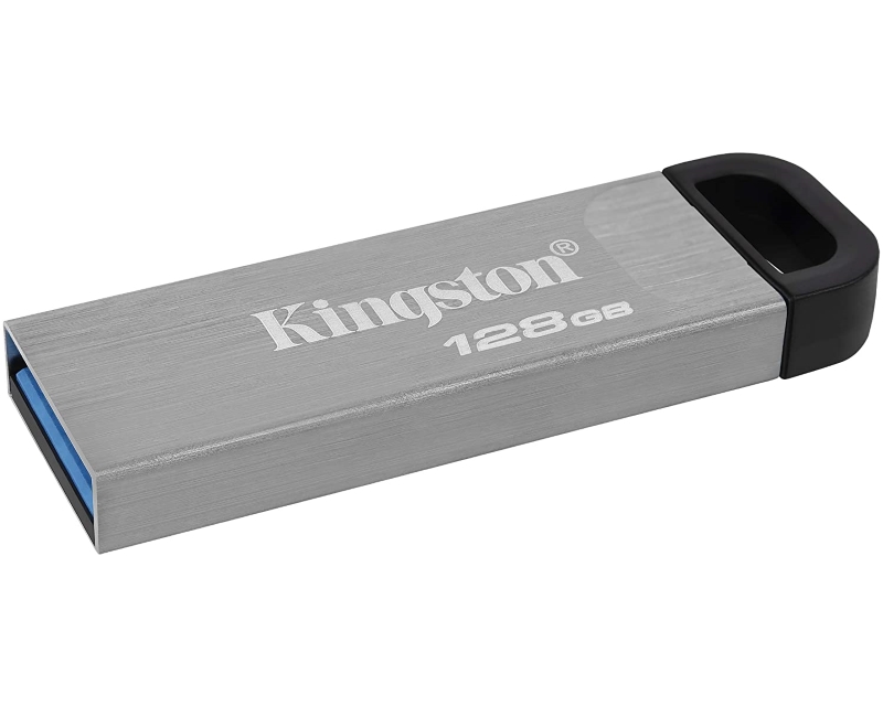 128GB DataTraveler Kyson USB 3.2 flash DTKN/128GB sivi