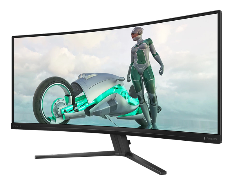 34 inča Evnia 34M2C3500L/00 UWQHD 3440x1440 Fast VA 180 Hz HDR10 zakrivljeni gaming monitor