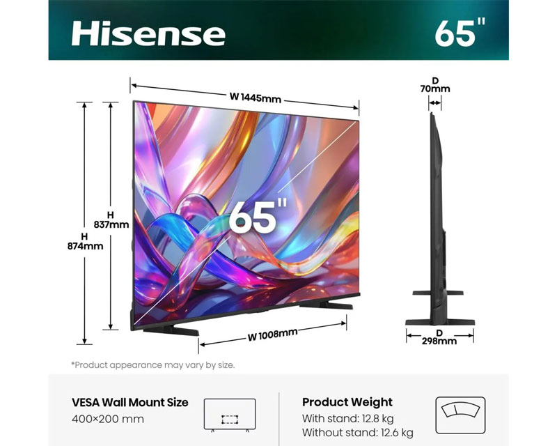 65 inča 65E7S Hi-QLED 4K UHD Smart TV