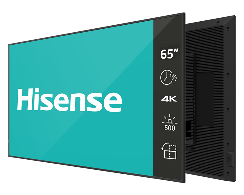 65 inča 65GM50D 4K UHD 500 nita Digital Signage Display - 18/7 Operation