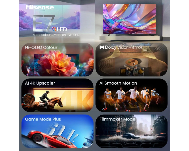 75 inča 75E7S Hi-QLED 4K UHD Smart TV