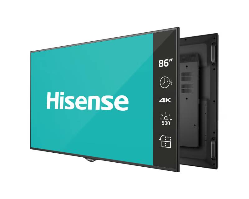 86 inča 86BM66AE 4K UHD 500 nita Digital Signage Display - 24/7 Operation
