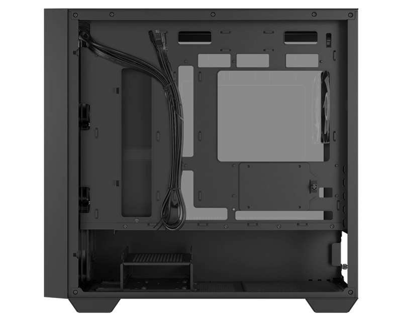 A21 PLUS TG ARGB micro-ATX kućište crno