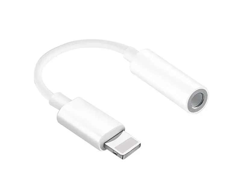 Adapter Audio 3,5mm beli