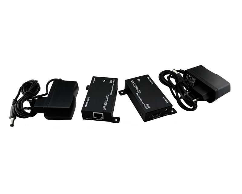 Adapter-Konvertor HDMI extender - RJ 45 cat5e/6, 60m