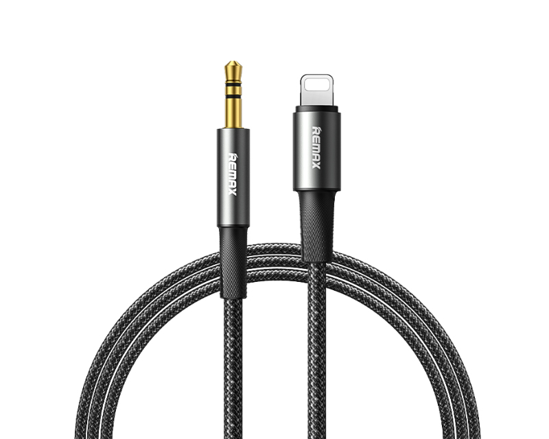 Audio kabl C25 Lightning na 3.5mm stereo crni