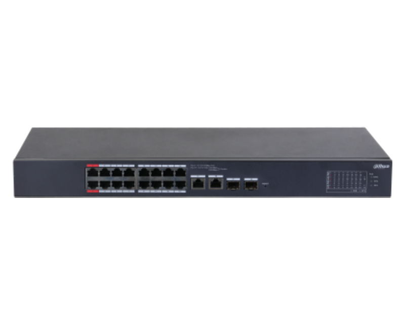 CS4218-16ET-135 18-Port Cloud Managed Desktop Switch with 16-Port PoE