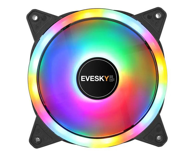 Camo 120mm x 120mm x 25mm RGB spoljašnji i unutrašnji ventilator
