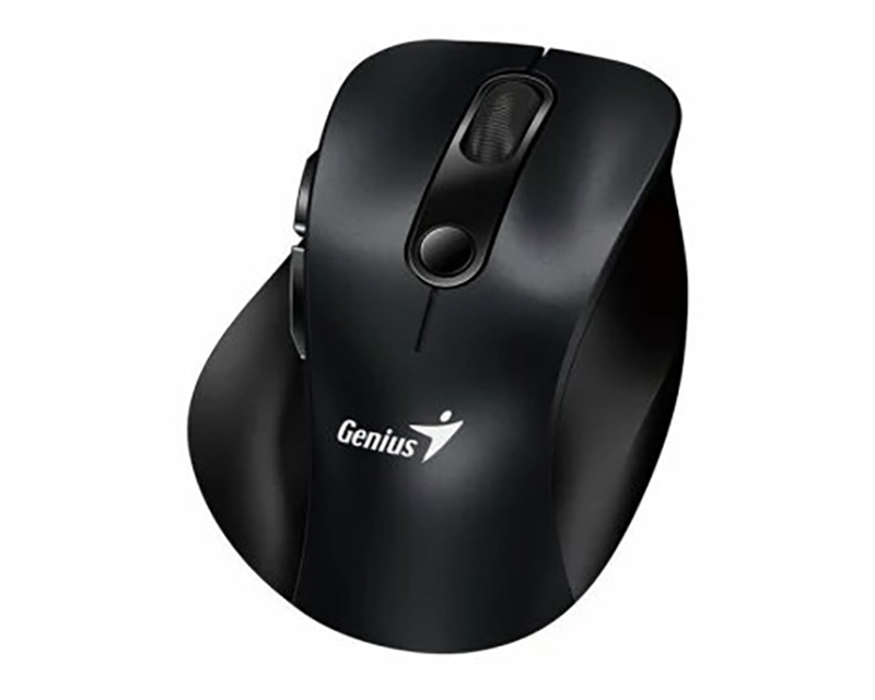 Ergo 9000S Black USB Bežični crni miš