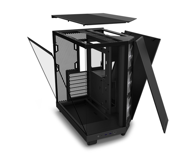 H6 Flow RGB kućište crno (CC-H61FB-R1)
