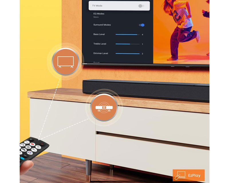 HS2000 soundbar crni