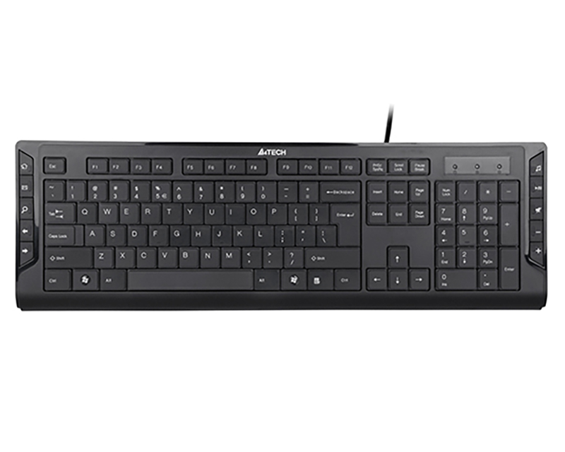 KD-600 X-SLIM USB US crna tastatura
