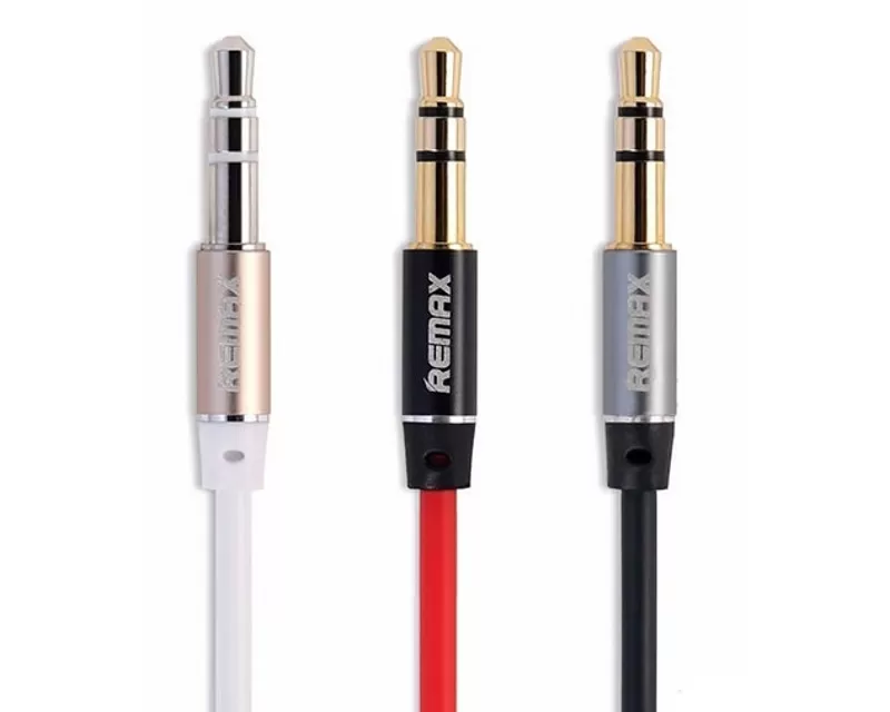 Kabl RL-L100 audio kabl 3.5mm-3.5mm MM 1m crveni