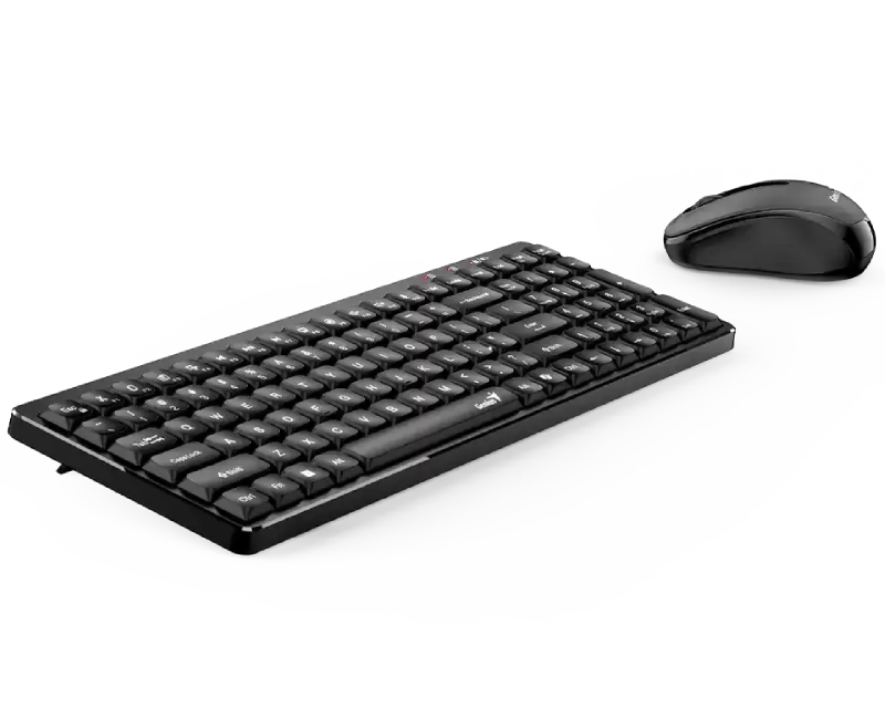 LuxeMate Q8100 Wireless USB US crna tastatura + miš