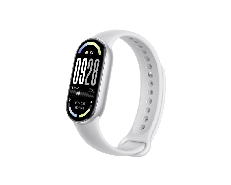 Mi Smart Band 10 Glacier Silver (BHR07PSGL)