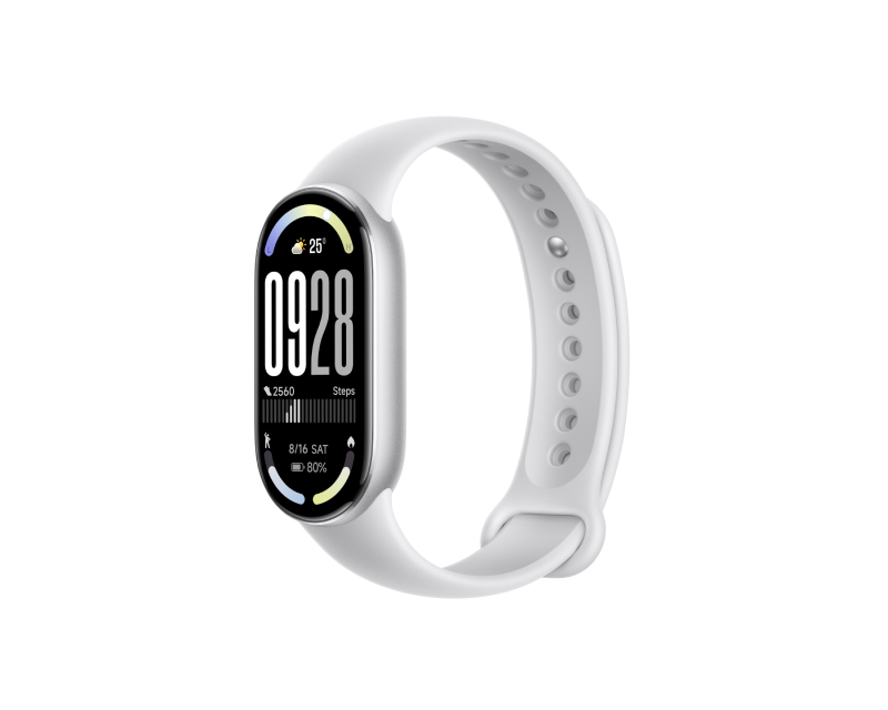 Mi Smart Band 10 Glacier Silver (BHR07PSGL)