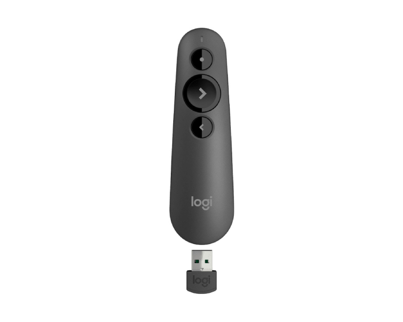 R500s LASER PRESENTATION REMOTE - GRAPHITE - 2.4GHZ/BT