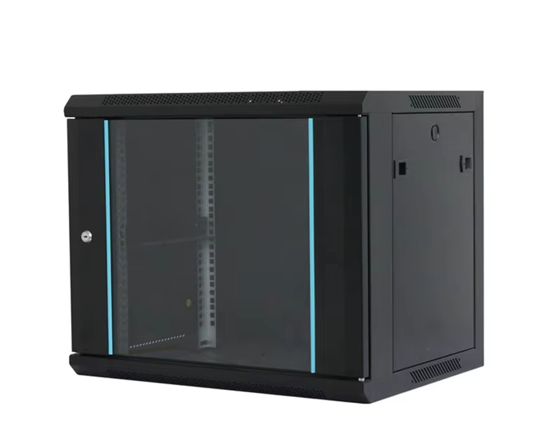 Rack orman nazidni, 6U, 600x600, staklena vrata