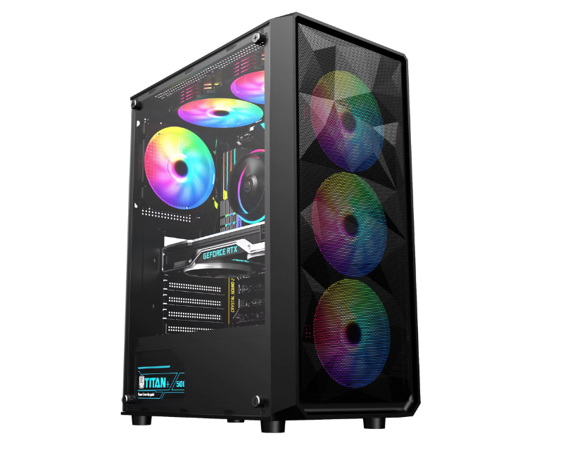 Ruix Rachel 700W 4F ARGB Gaming kućište