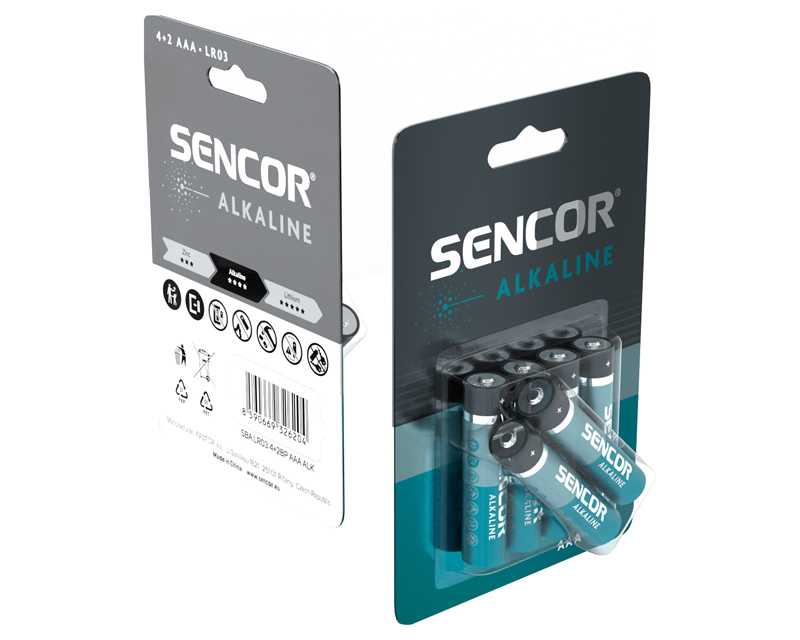 SBA LR03 (4+2 kom) AAA alkalne baterije