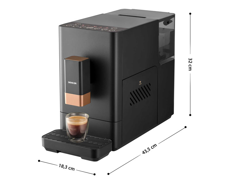 SES 6100BK automatski aparat za espresso kafu