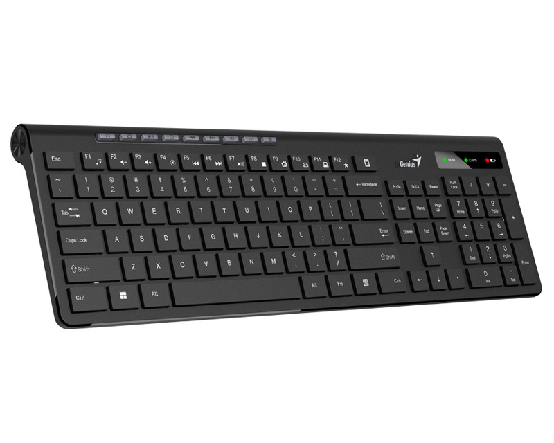SlimStar 7230 USB US wireless crna tastatura