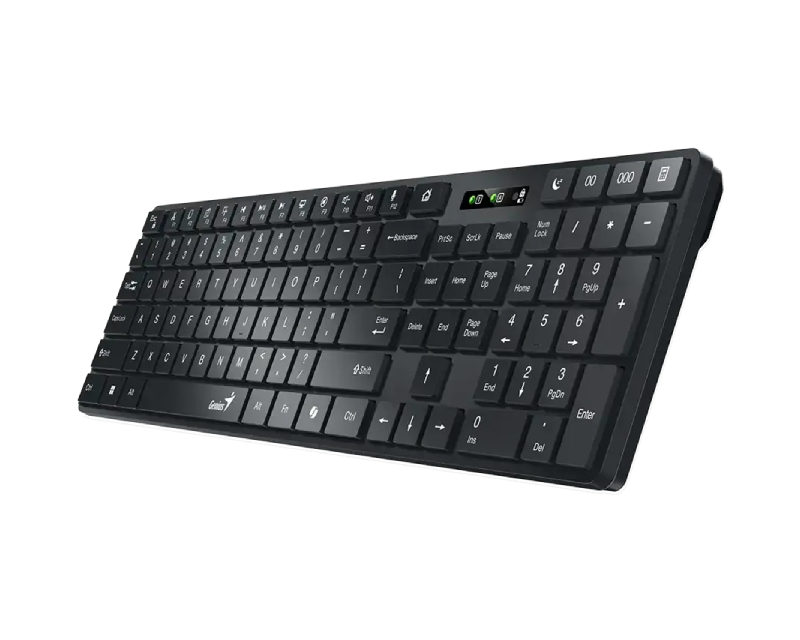 SlimStar 7250BT, AI, crna YU wireless tastatura