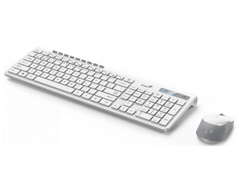 SlimStar 8230 Wireless USB YU bela tastatura+ miš