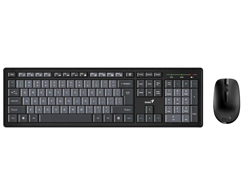 Smart KM-8200 Wireless USB YU crna tastatura + miš