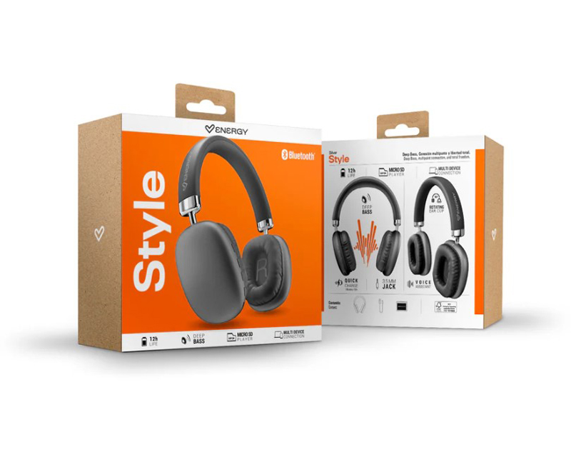 Space Style Bluetooth slušalice crne (M49003)