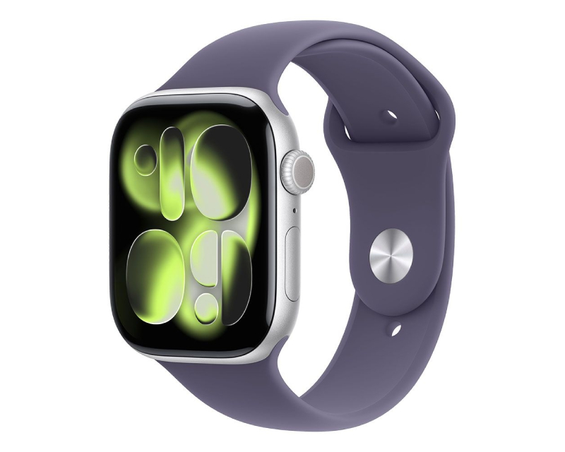 Watch S11 GPS 42mm Silver  Aluminium Case with Purple Fog Sport Band - S/M (meu64rk/a)