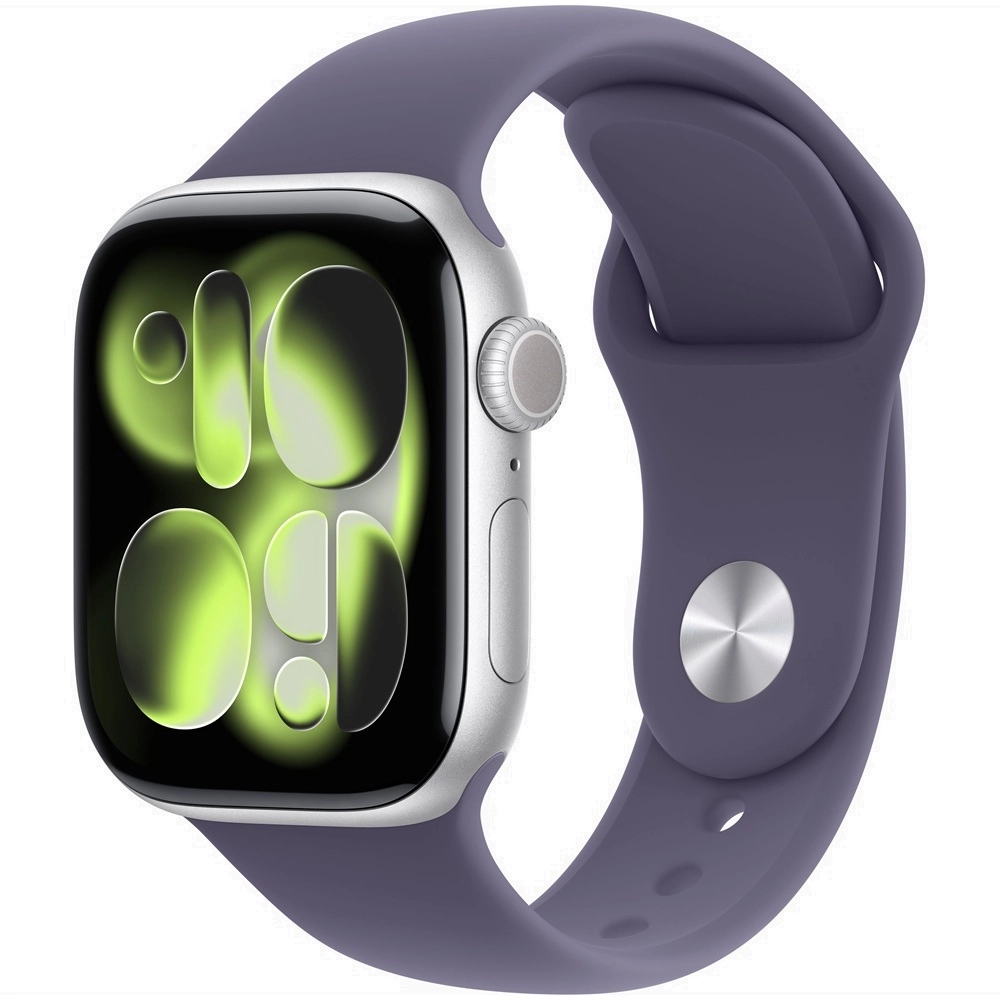 Watch S11 GPS 42mm Silver Aluminium Case with Purple Fog Sport Band - M/L (meu74rk/a)