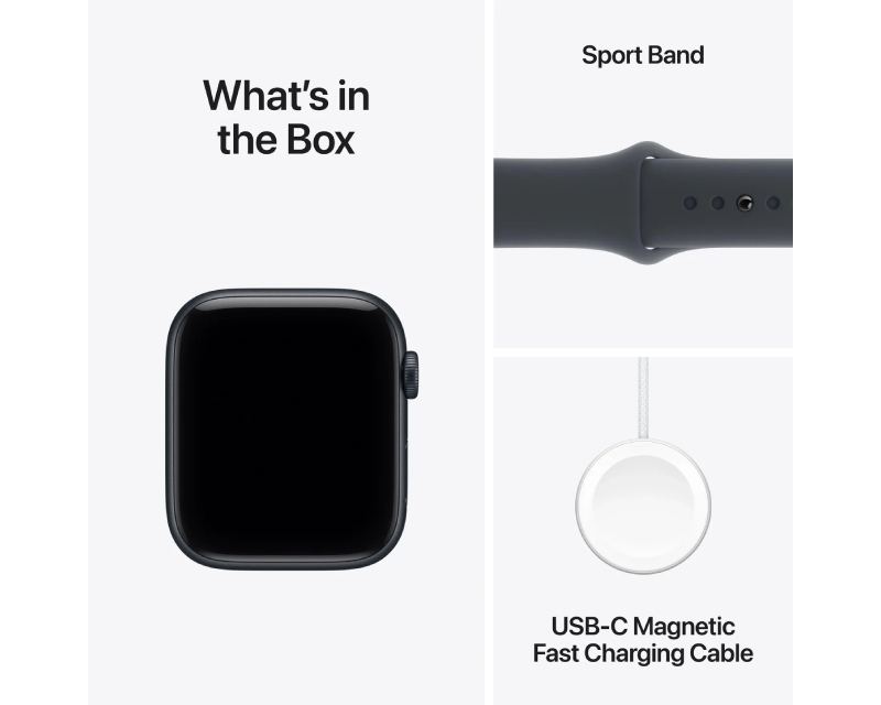 Watch SE 3 GPS 40mm Midnight Aluminium Case with Midnight Sport Band - M/L (mehc4rk/a)