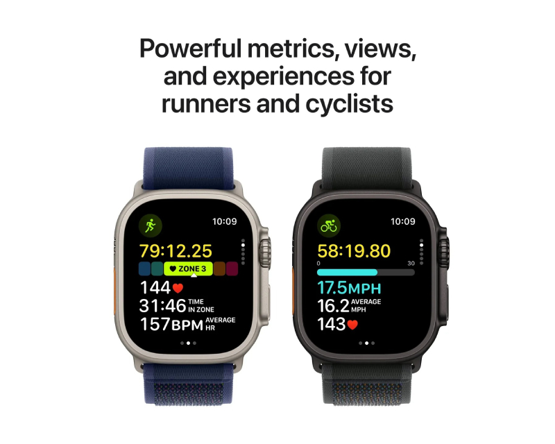 Watch Ultra2 v2 Cellular 49mm Natural Titanium Case with Natural Titanium Milanese Loop - M (mx5r3se/a)