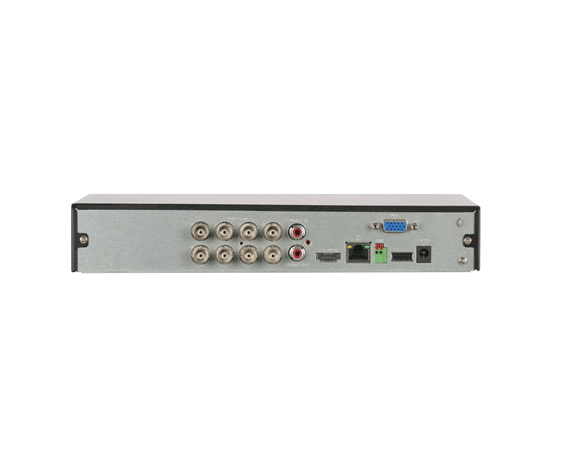 XVR5108HS-I3/T 8CH Penta-brid 5MP Value/1080P Compact 1U 1HDD WizSense Digital Video Recorder