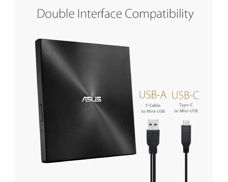 ZenDrive U9M SDRW-08U9M-U DVD±RW USB eksterni rezač crni