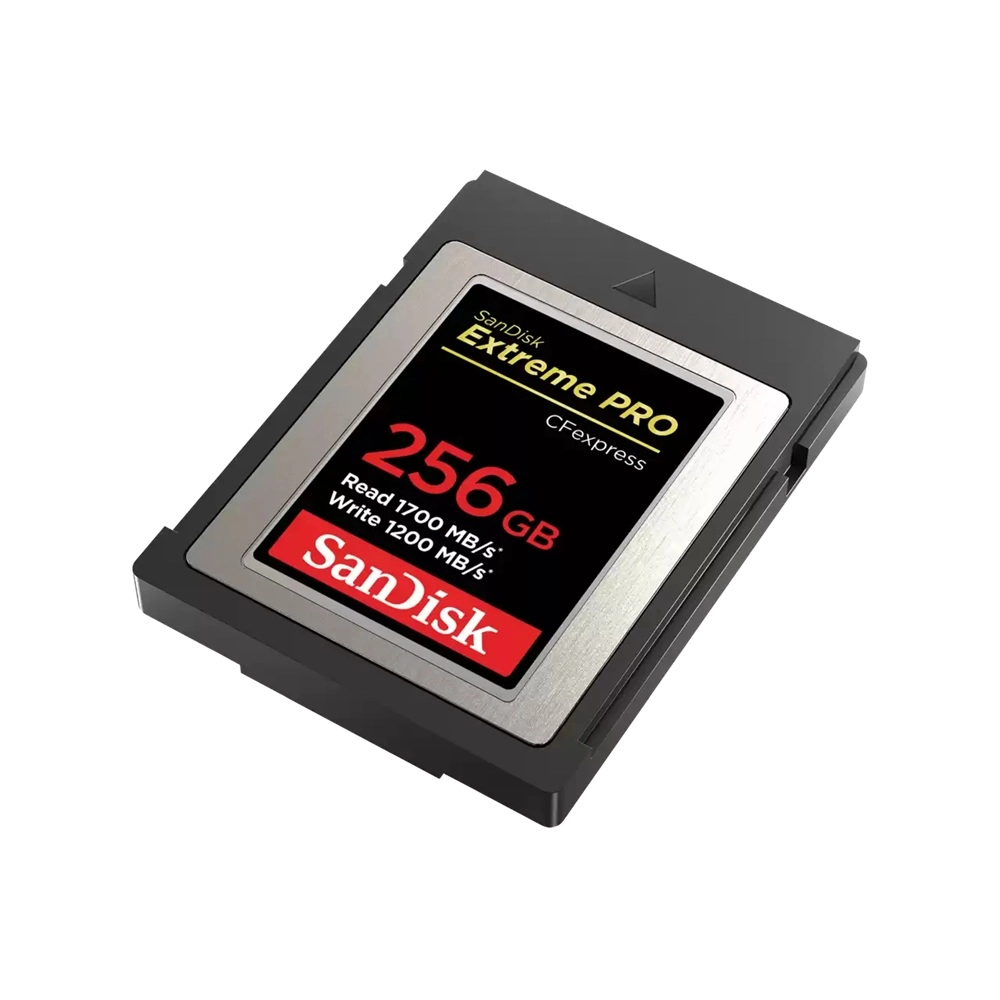 SanDisk Extreme Pro CFexpress Card Type B - 256GB up to 1700MB/s