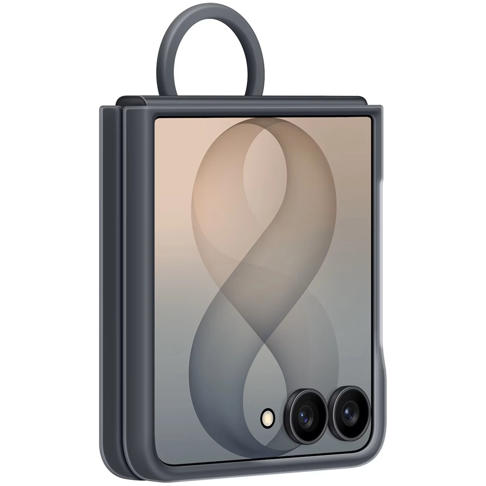 Samsung EF-EF776CBEGWW Galaxy Z Flip8 Silikonska magnetna futrola Graphite