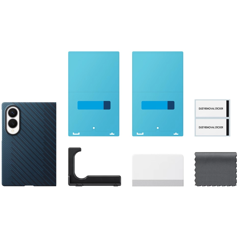 Samsung EF-KF971SNEGWW Galaxy Z Flip8 Karbonska magnetna futrola Blue
