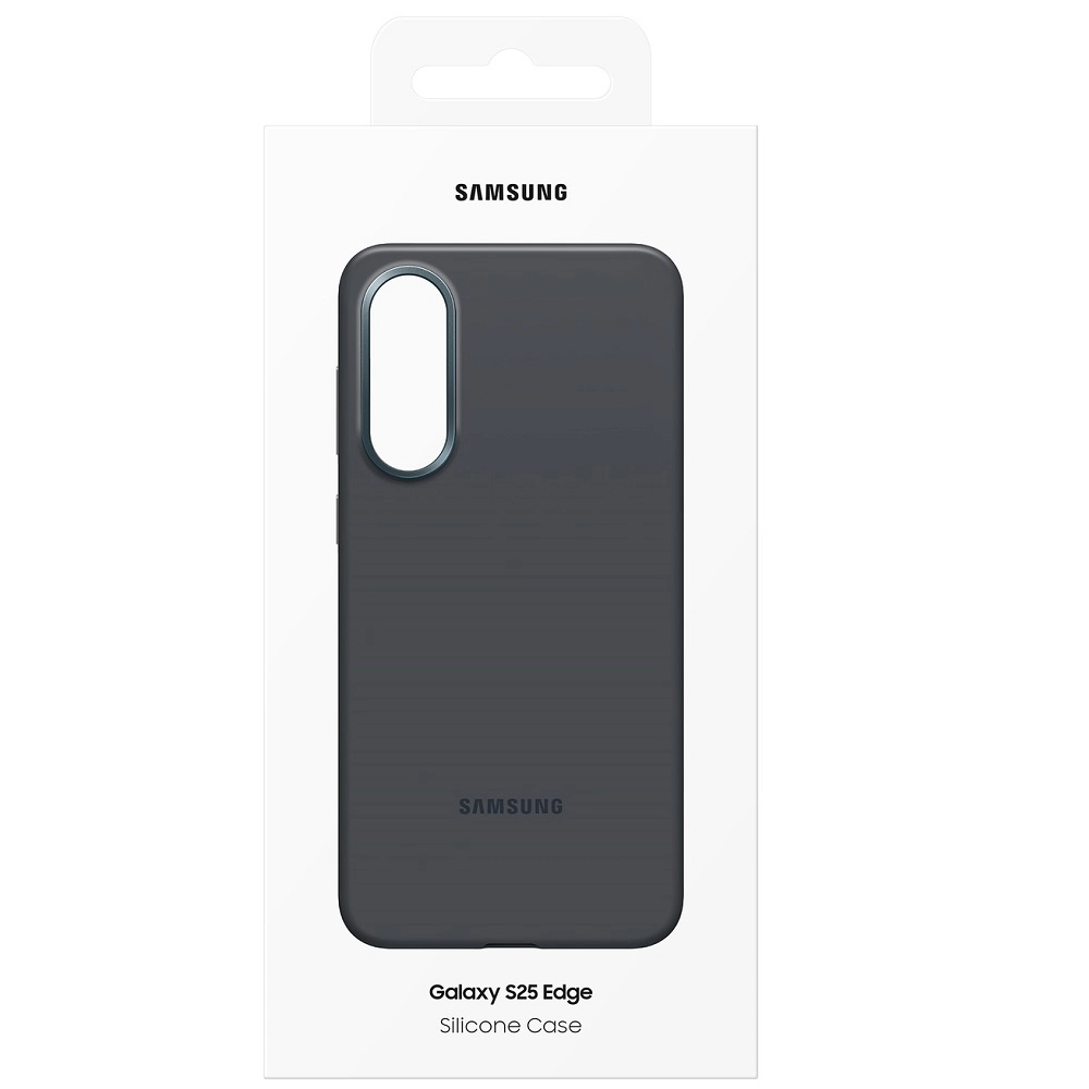 Samsung EF-PS937CBEGWW Silicone Case Galaxy S25 Edge  Black