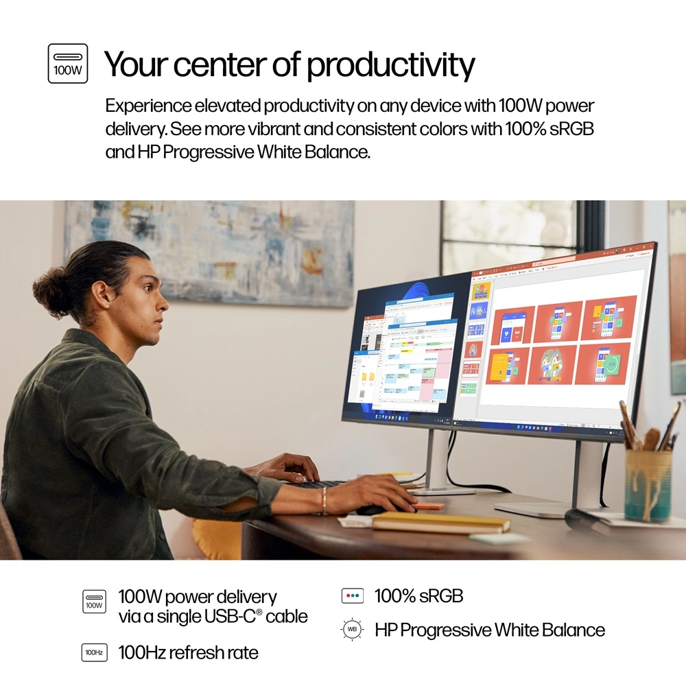 HP S5 Pro 527pu QHD USB-C MNTR EURO