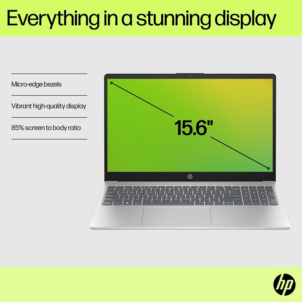 HP 15-fd1003nm Core7 150U/512GB/16GB/Integrated/15.6" FHD/NoOS/Natural silver