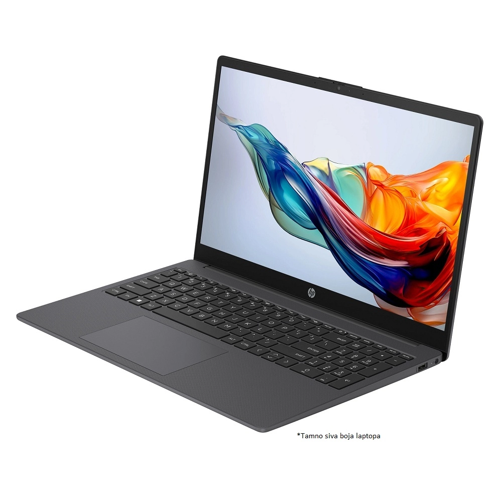 HP 15-fd1076nm Core3 100U/512GB/8GB/Integrated/15.6" FHD/NoOS/Chalkboard gray
