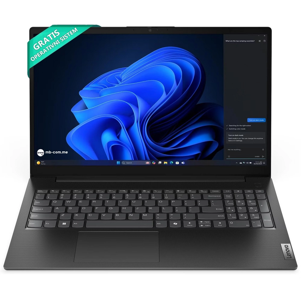 Lenovo V15 G5 IRL Core7 240H/1TB/16GB/15.6 FHD IPS/Integrated/NoOS/Business black/YU