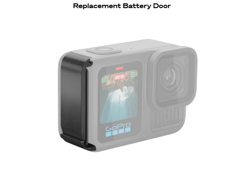 GoPro Replacement Battery Door for HERO13/12/11/10/9 Black Camera