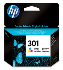 HP No.301 Tri-color Ink Cartridge za DeskJet 1050/2050 [CH562EE]