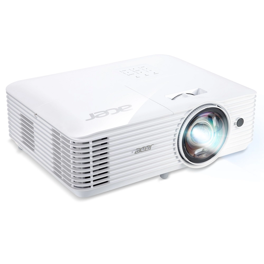 Acer S1386WH Projektor, DLP 3D, WXGA, 3600lm, 20000/1, HDMI, short throw 0.5, 2.7kg, EURO EMEA