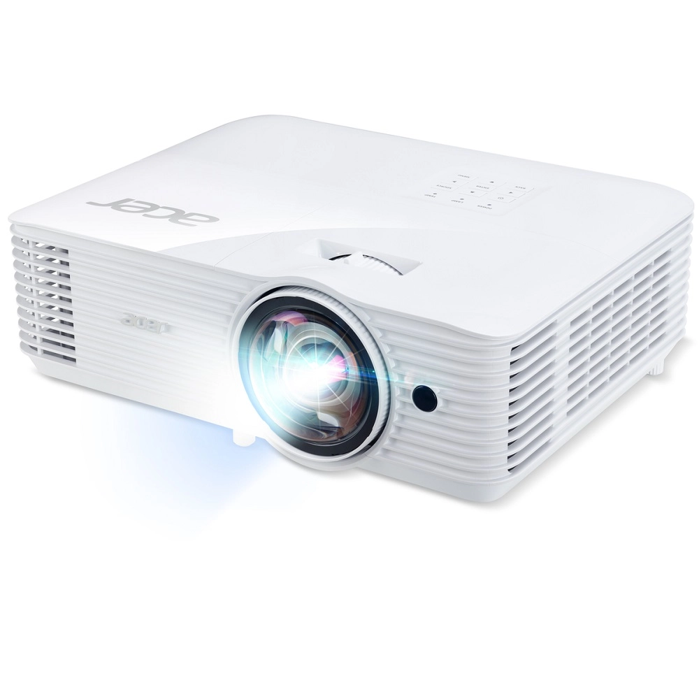 Acer S1386WH Projektor, DLP 3D, WXGA, 3600lm, 20000/1, HDMI, short throw 0.5, 2.7kg, EURO EMEA